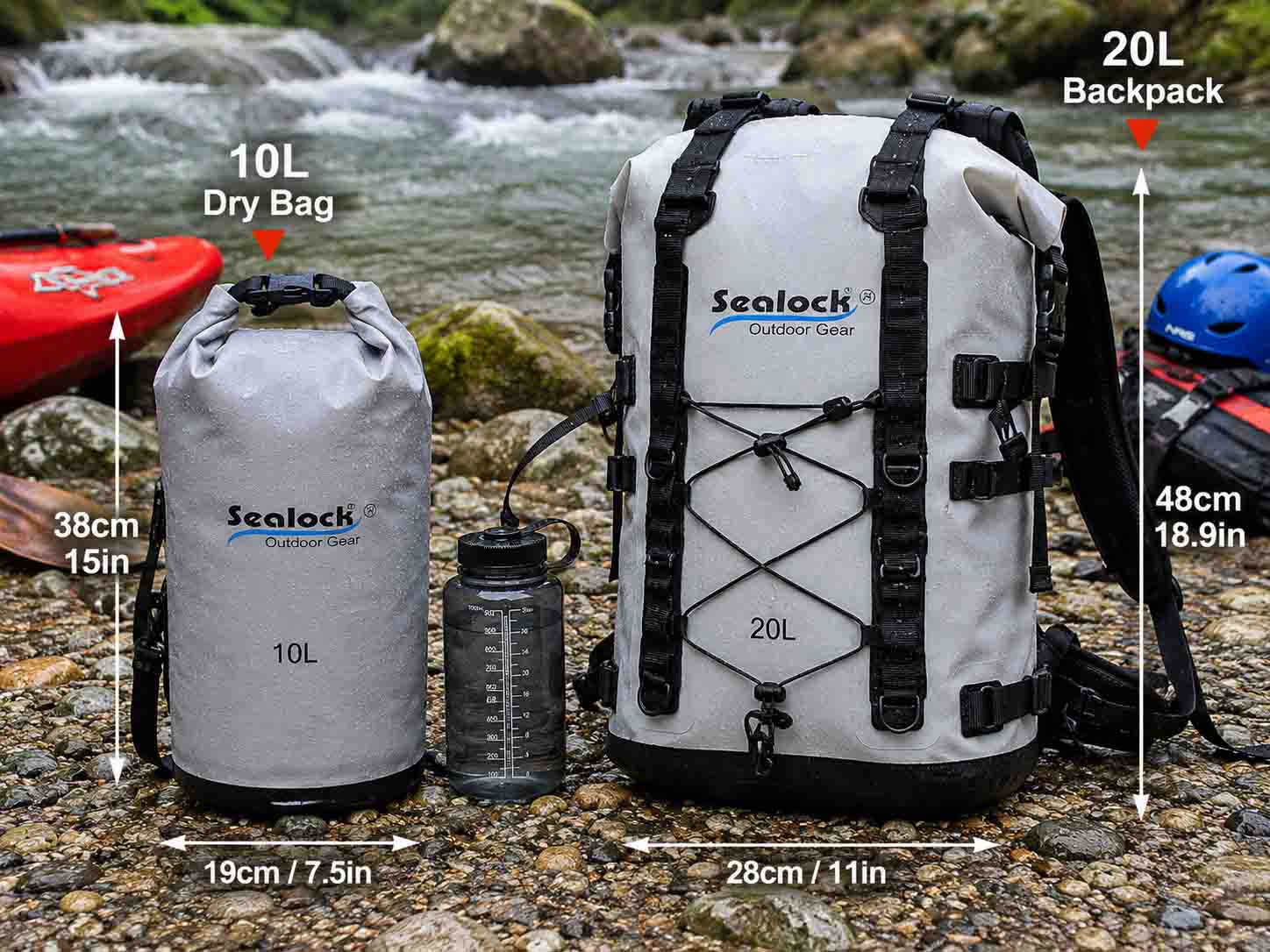Dry Bag Size လမ်းညွှန်- မှန်ကန်သော ရေစိုခံနိုင်စွမ်းကို ရွေးချယ်ပါ။
