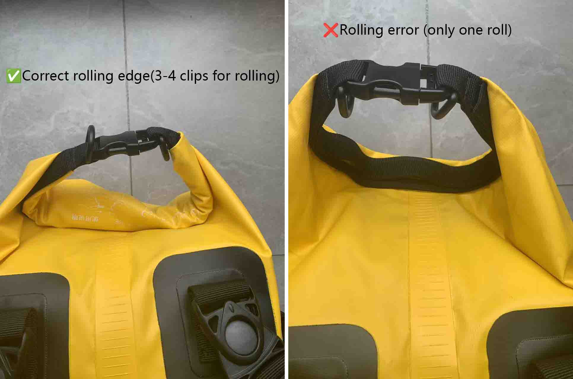 Dry Bags တွေက ရေစိုခံနေတာလား ?