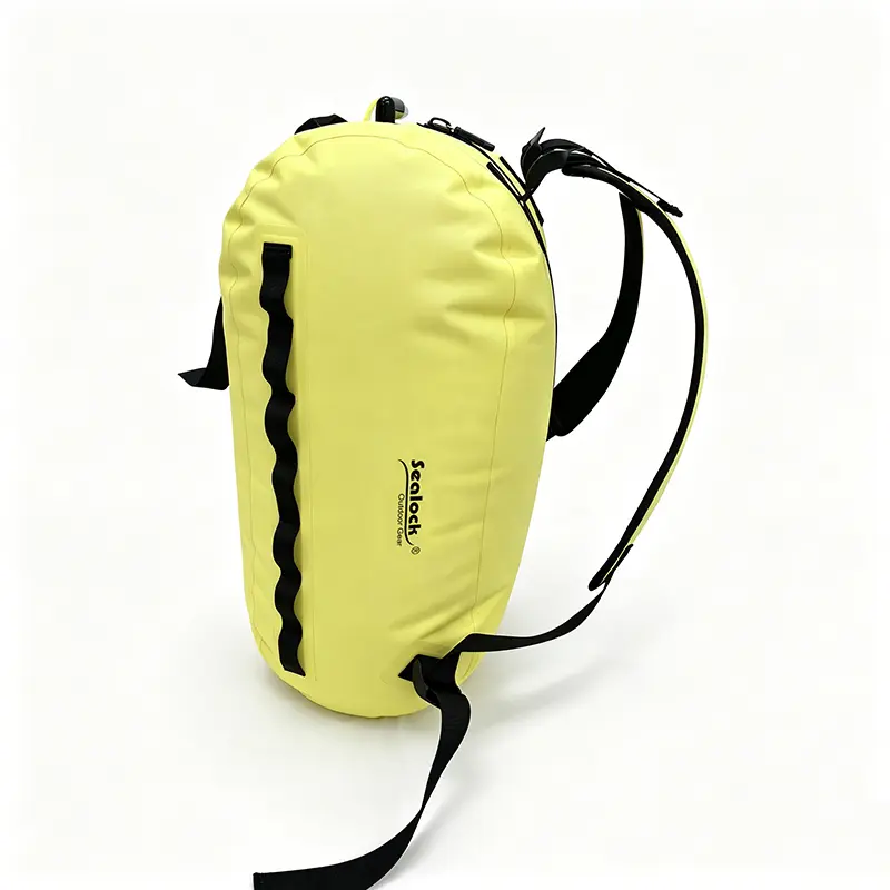 SL-C610 50L Welded Waterproof Floating Duffel Backpack with Airtight Zipper, IPX7